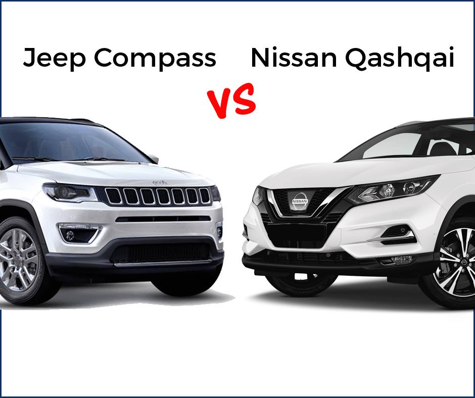 Jeep Compass e Nissan Qashqai - Il confronto tra i SUV più venduti