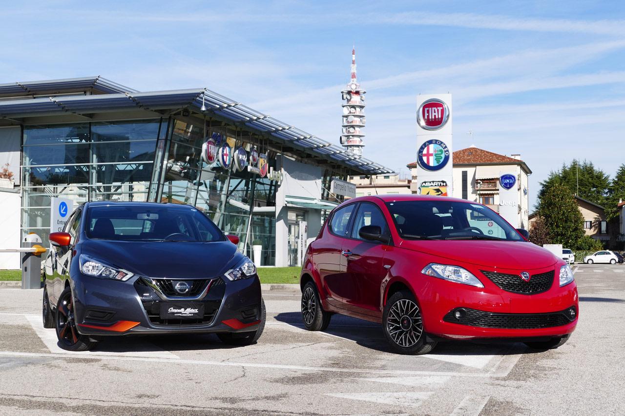 lancia-ypsilon-nissan-micra-confronto-campello-motors