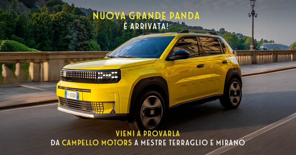 Nuova Fiat Grande Panda Campello Motors Mestre Venezia Mirano