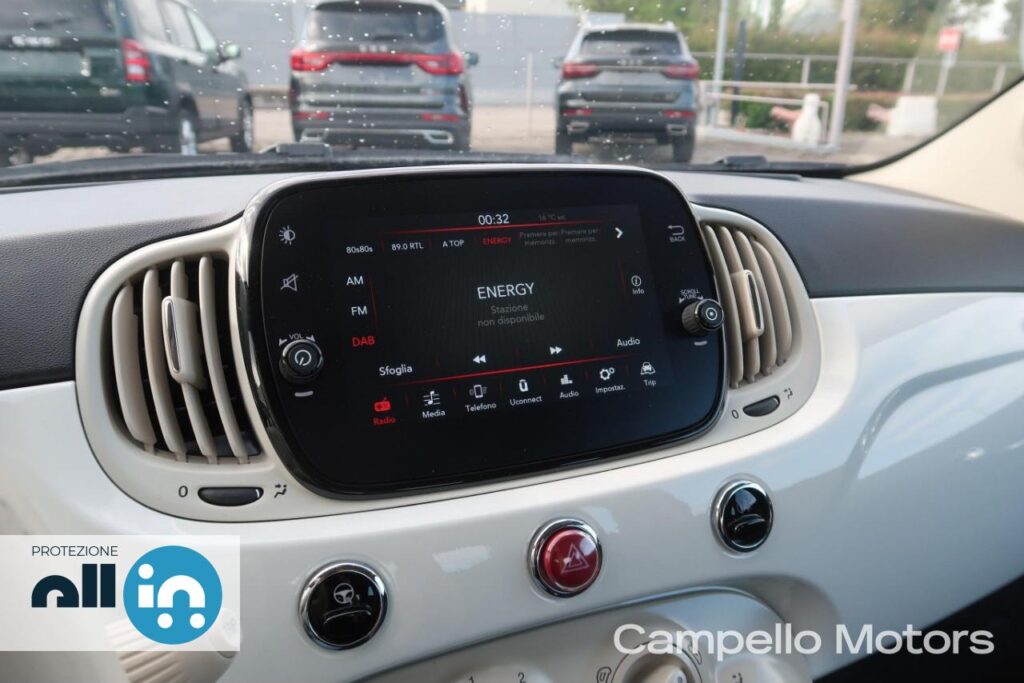 FIAT 500 1.0 70cv Hybrid CLUB Usato Mestre