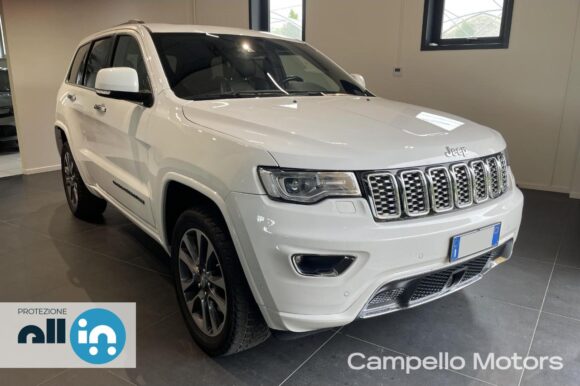 JEEP Grand Cherokee 3.0 V6 CRD 250 CV Multijet II Overland Usato