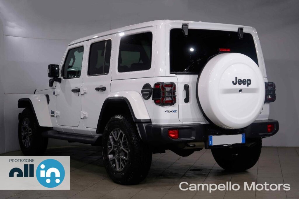 JEEP Wrangler PHEV Unlimited 2.0 4XE 380cv AT8 First Edition Usato Mestre Terraglio