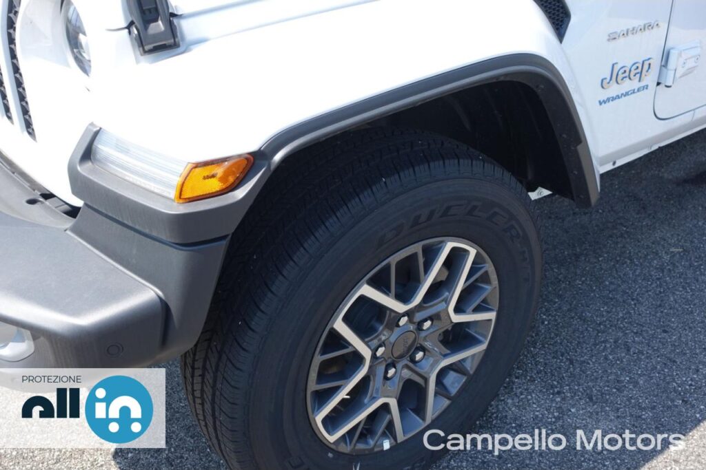 JEEP Wrangler PHEV Unlimited 2.0 4XE 380cv At8 Sahara Usato
