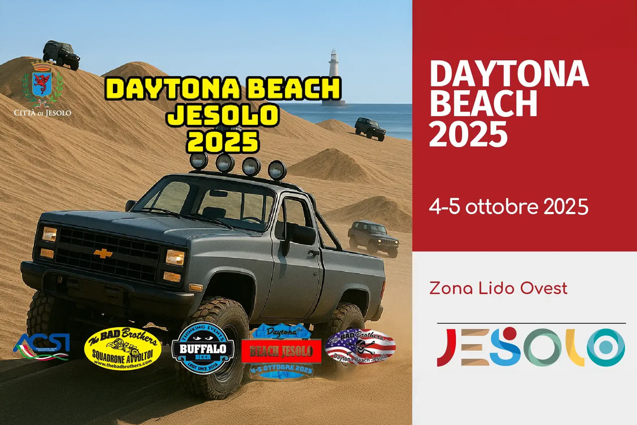 Emozioni offroad con Campello Motors al Daytona Beach Jesolo 2025