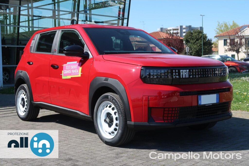 FIAT Grande Panda E Red Km 0 Mirano