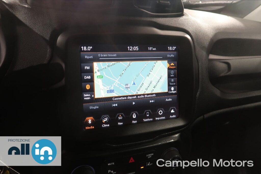 JEEP Renegade 1.0 T3 120cv Night Eagle GPL Usato Mestre Terraglio