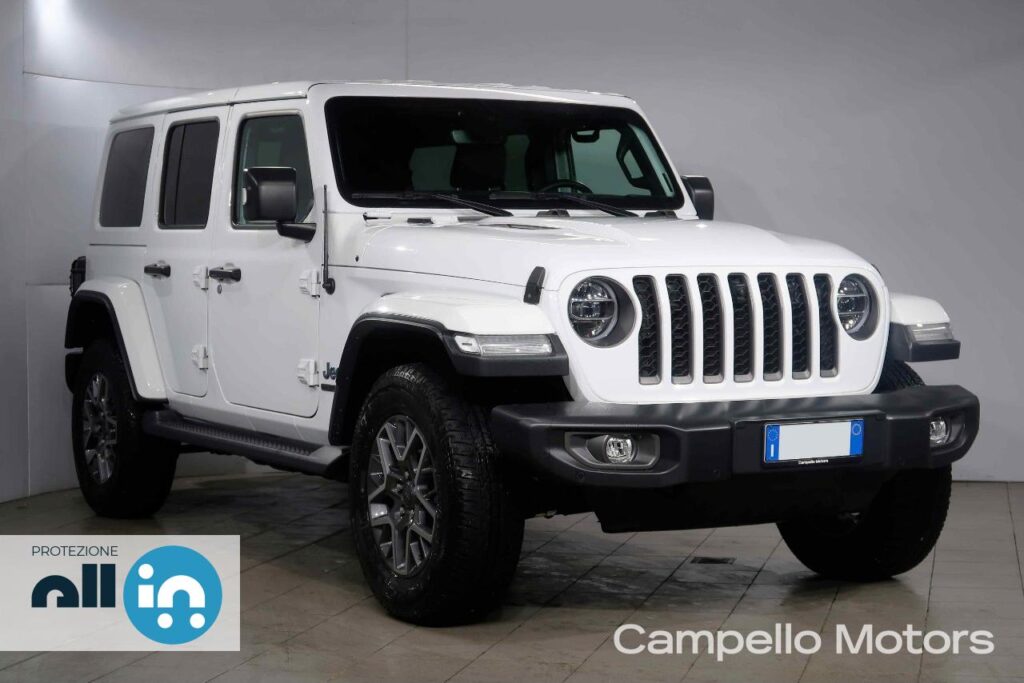 JEEP Wrangler PHEV Unlimited 2.0 4XE 380cv AT8 First Edition Usato Mestre Terraglio