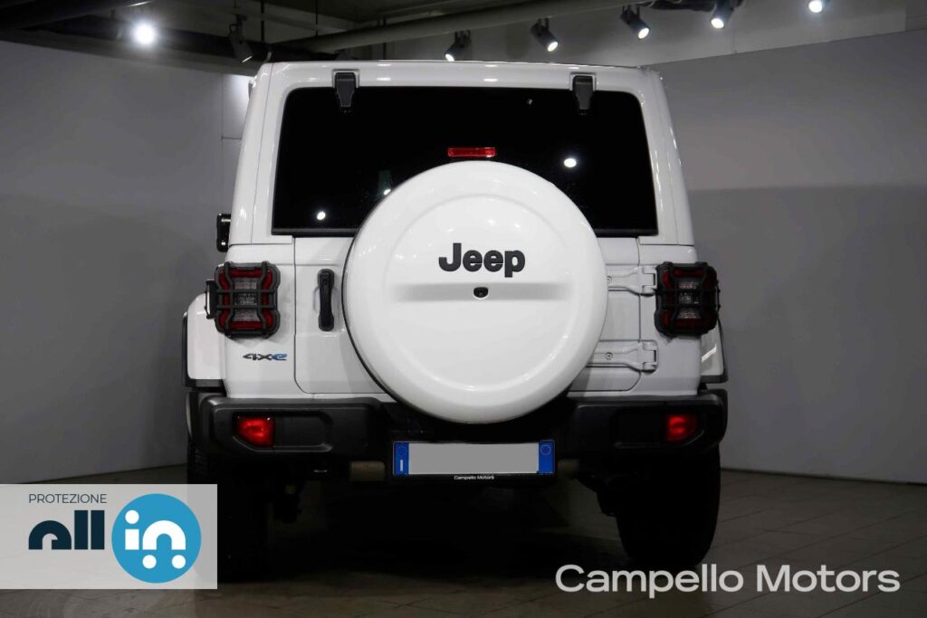 JEEP Wrangler PHEV Unlimited 2.0 4XE 380cv AT8 First Edition Usato Mestre Terraglio