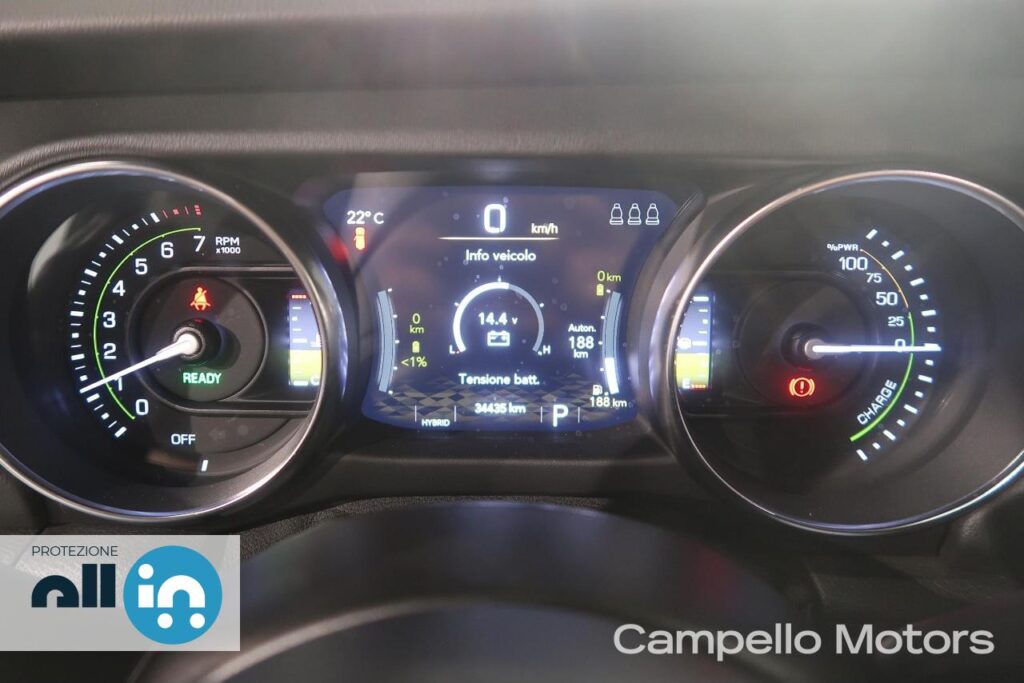 JEEP Wrangler PHEV Unlimited 2.0 4XE 380cv AT8 First Edition Usato Mestre Terraglio