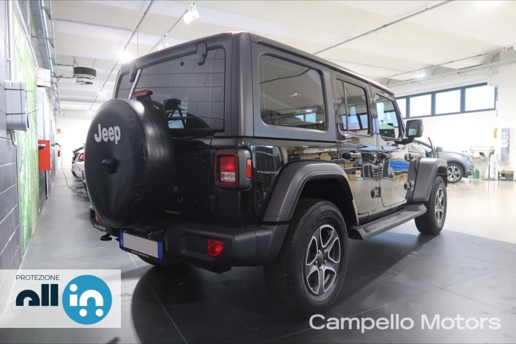 JEEP Wrangler Unlimited 2.2 Mjt 200cv AT8 Sport Usato Padova