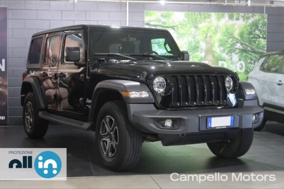 JEEP Wrangler Unlimited 2.2 Mjt 200cv AT8 Sport Usato Padova