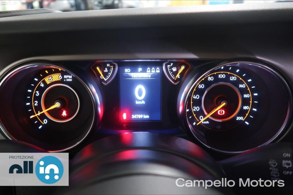 JEEP Wrangler Unlimited 2.2 Mjt 200cv AT8 Sport Usato Padova