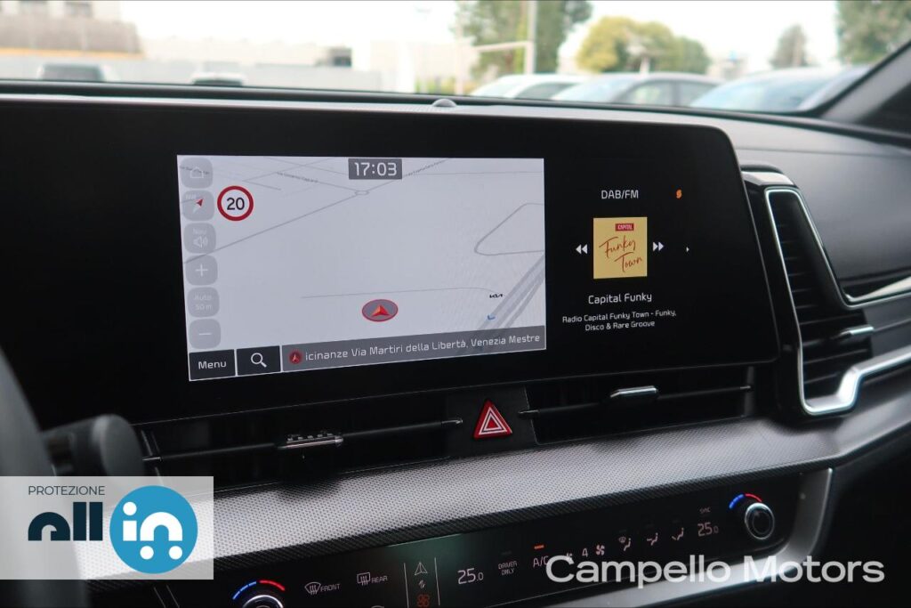 KIA SPORTAGE 1.6 HEV 2WD GT-Line Ruotino Port. elettrico Usato Mestre