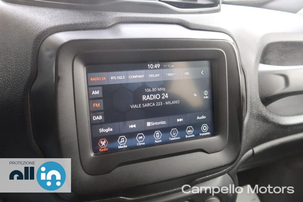 JEEP Renegade 1.0 T3 120cv Night Eagle MY19 Usato Mestre