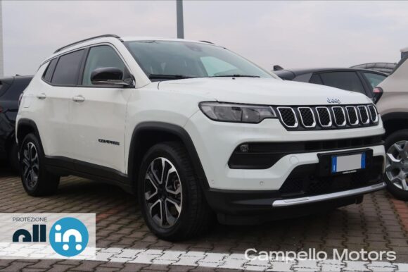 JEEP Compass Phev 1.3 T4 4XE 190cv AT6 Limited Usato Mestre Terraglio
