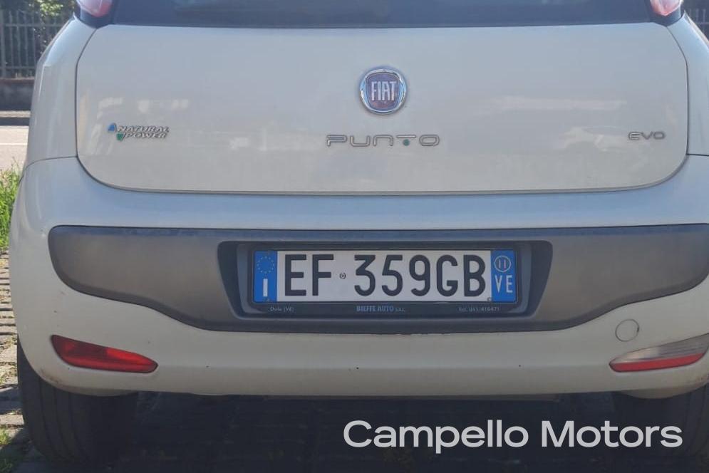 FIAT Punto Evo 1.4 Natural Power 5p Dynamic Usato Mirano