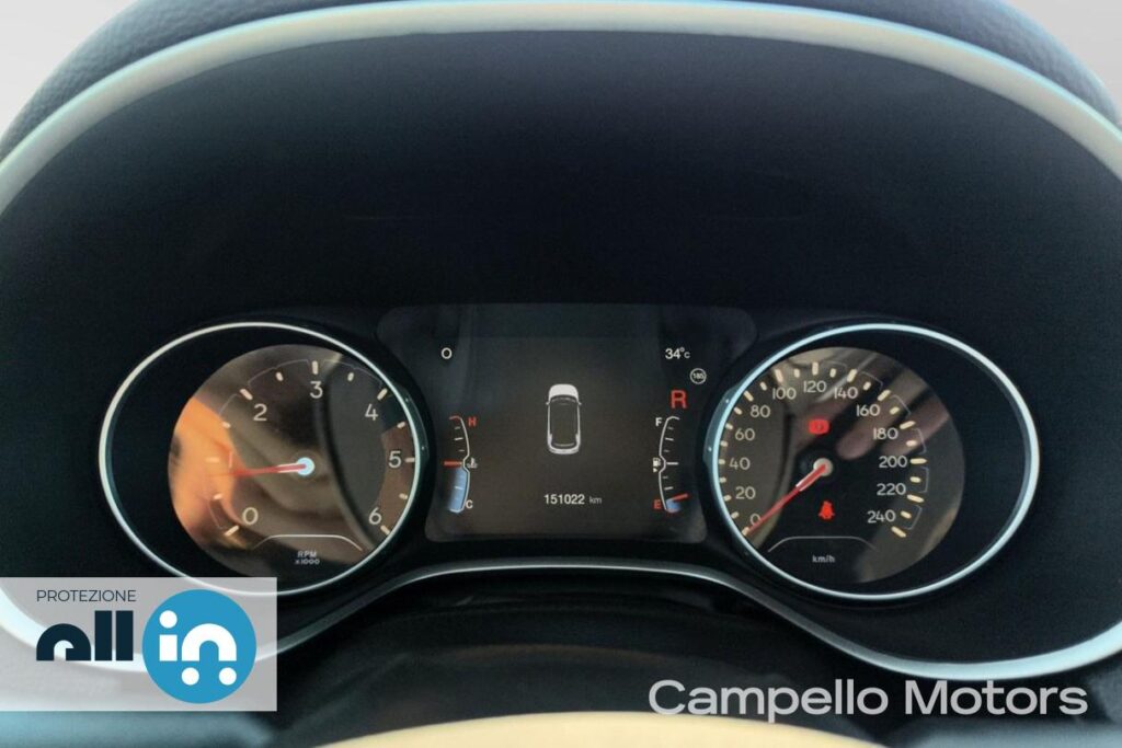 JEEP Compass 2.0 Mjt 140cv 4WD AT9 Limited Usato Padova