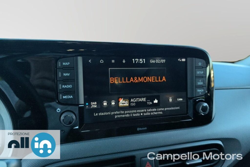 HYUNDAI i10 1.0 MPI Connectline Usato Mestre Terraglio