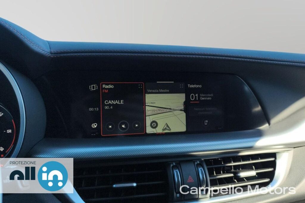 ALFA ROMEO Stelvio 2.2 Turbo Diesel 210cv AT8 Q4 Intensa Usato Mestre Terraglio