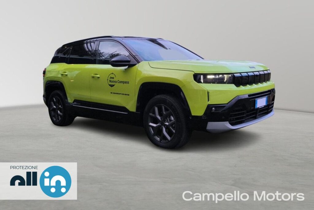 JEEP Nuova Compass 1.2 145cv E-Hybrid 465 First Edition Usato Mestre Terraglio