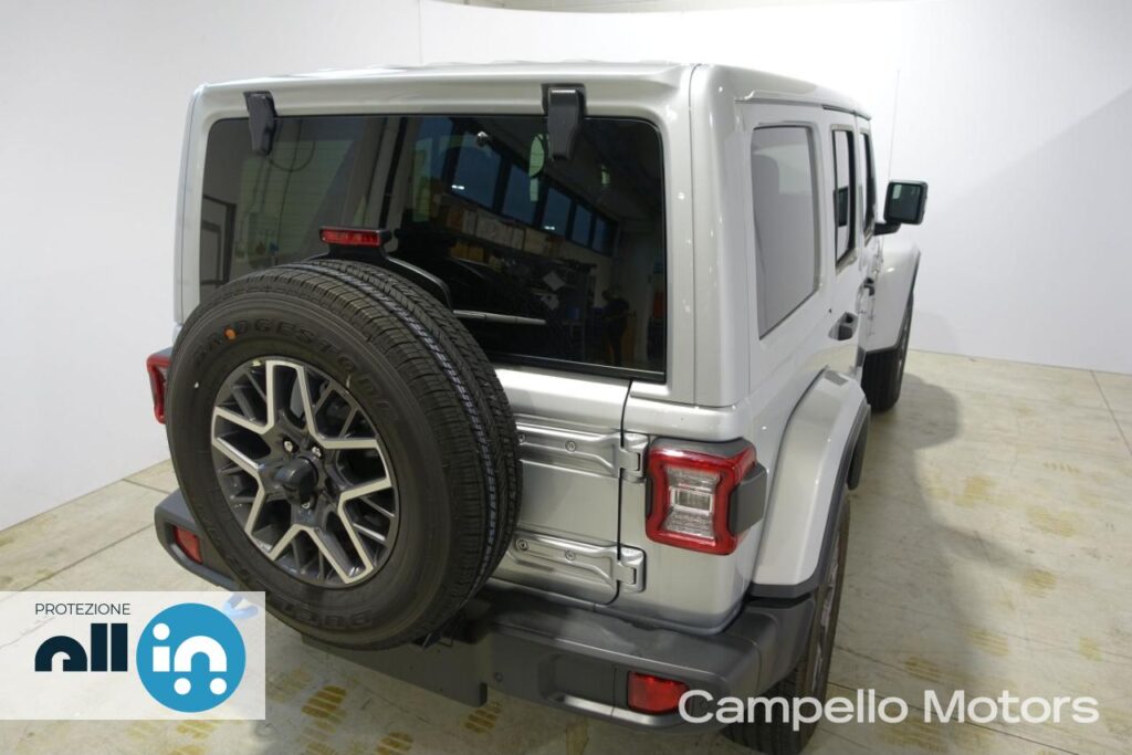 JEEP Wrangler PHEV Unlimited 2.0 4XE 380cv At8 Sahara Usato