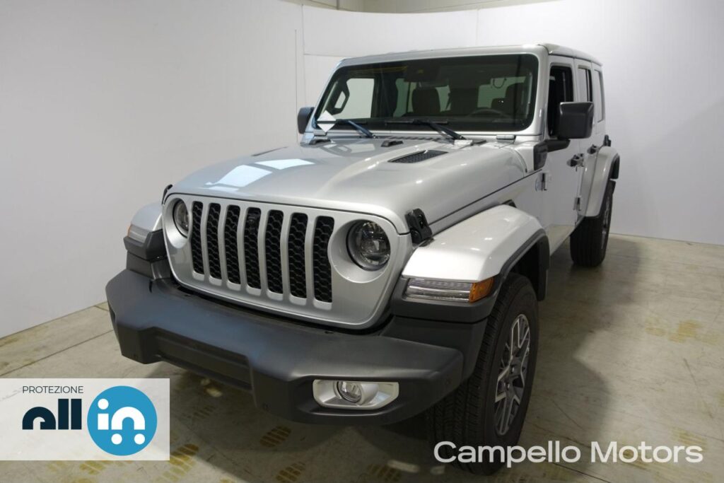 JEEP Wrangler PHEV Unlimited 2.0 4XE 380cv At8 Sahara Usato
