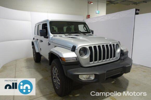 JEEP Wrangler PHEV Unlimited 2.0 4XE 380cv At8 Sahara Usato