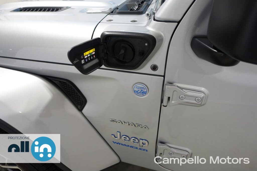 JEEP Wrangler PHEV Unlimited 2.0 4XE 380cv At8 Sahara Usato